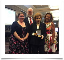 Col. Ed Ramsey Jr., wife Monica, Amy Ramsey and Raqui with the CGM